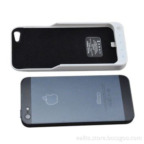 2200mAh external backup battery charger case for iPhone 5/5s